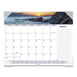 Seascape Panoramic Desk Pad, 22 X 17, 2022