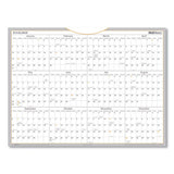 Wallmates Self-adhesive Dry Erase Yearly Calendar, 24 X 18, 2022