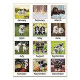 Puppies Monthly Desk Pad Calendar, 22 X 17, 2021