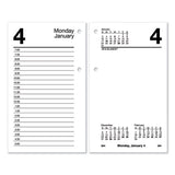 Desk Calendar Refill, 6 X 3.5, White, 2021