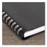 Block Format Weekly Appointment Book, 8.5 X 5.5, Black, 2021