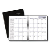 Monthly Planner, 8.75 X 7, Black, 2021