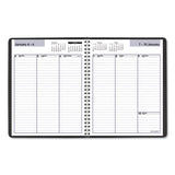 Weekly Planner, 8.75 X 7, Black, 2022