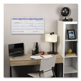 Horizontal-format Three-month Reference Wall Calendar, 24 X 12, 2022