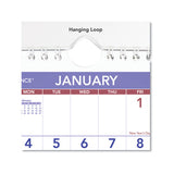 Mini Monthly Wall Calendar, 7 X 8, White, 2021