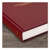 Standard Diary Daily Diary, Recycled, Red, 9.44 X 7.5, 2022