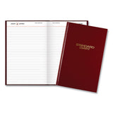 Standard Diary Daily Diary, Recycled, Red, 12.13 X 7.69, 2022