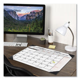 Two-color Monthly Desk Pad Calendar, 22 X 17, 2022