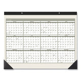 Recycled Monthly Desk Pad, 22 X 17, 2022