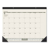 Recycled Monthly Desk Pad, 22 X 17, 2022