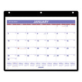 Monthly Desk-wall Calendar, 11 X 8, White, 2022