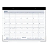 Desk Pad, 21.75 X 17, White, 2022