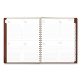 Signature Collection Academic Planner, 11.5 X 8, Distressed Brown, 2021-2022