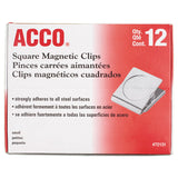 Magnetic Clips, 0.88", Silver