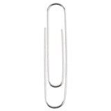 Paper Clips, Jumbo, Silver, 1,000-pack