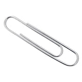 Paper Clips, Jumbo, Silver, 1,000-pack