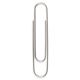 Paper Clips, Jumbo, Silver, 1,000-pack