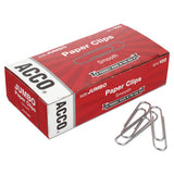 Paper Clips, Jumbo, Silver, 1,000-pack