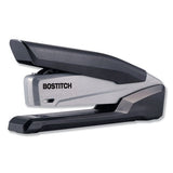 Inpower Spring-powered Premium Desktop Stapler, 28-sheet Capacity, Black-gray