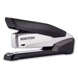 Inpower Spring-powered Premium Desktop Stapler, 28-sheet Capacity, Black-silver