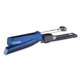 Inpower Spring-powered Desktop Stapler, 20-sheet Capacity, Blue