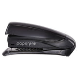 Inspire Spring-powered Full-strip Stapler, 20-sheet Capacity, Black