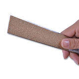 Stainless Steel Office Ruler With Non Slip Cork Base, 12"