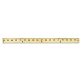 Wood Yardstick With Metal Ends, 36"