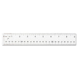 See Through Acrylic Ruler, 18", Clear