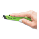 Safety Ceramic Blade Box Cutter, 5.5", Green