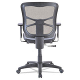 Alera Elusion Series Mesh Mid-back Swivel-tilt Chair, Supports Up To 275 Lb, 17.9" To 21.6" Seat Height, Black