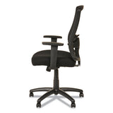 Alera Etros Series High-back Swivel-tilt Chair, Supports Up To 275 Lbs, Black Seat-black Back, Black Base