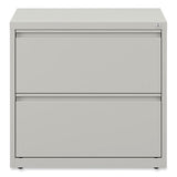 Lateral File, 2 Legal/letter-size File Drawers, Light Gray, 36" X 18.63" X 28"