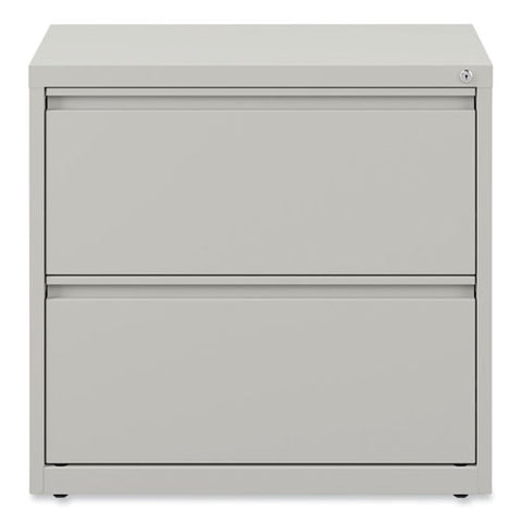 Lateral File, 2 Legal/letter-size File Drawers, Light Gray, 36" X 18.63" X 28"