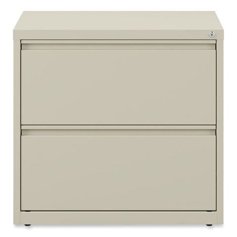 Lateral File, 2 Legal/letter-size File Drawers, Putty, 30" X 18.63" X 28"