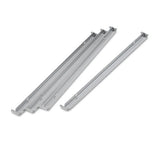 Two Row Hangrails For Alera 30" And 36" Wide Lateral Files, Aluminum, 4/pack