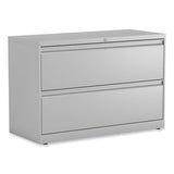 Lateral File, 2 Legal/letter-size File Drawers, Light Gray, 42" X 18.63" X 28"