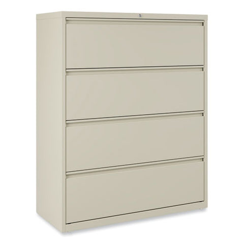 Lateral File, 4 Legal/letter-size File Drawers, Putty, 42" X 18.63" X 52.5"