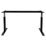 Adaptivergo Pneumatic Height-adjustable Table Base, 26.18" To 39.57", Black