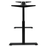 Adaptivergo Pneumatic Height-adjustable Table Base, 26.18" To 39.57", Black