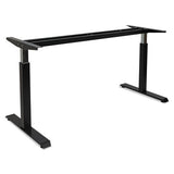 Adaptivergo Pneumatic Height-adjustable Table Base, 26.18" To 39.57", Black