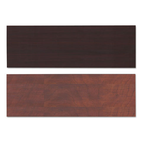 Reversible Laminate Table Top, Rectangular, 71 1-2w X 23 5-8,med Cherry-mahogany