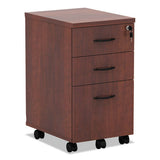 Alera Valencia Mobile Box-box-file Pedestal File, 15.88w X 20.5d X 28.38h, Medium Cherry