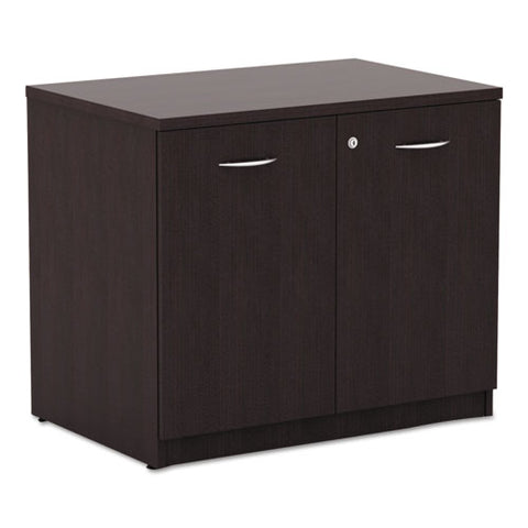 Alera Valencia Series Storage Cabinet, 34 1-8w X 22 7-8d X 29 1-2h, Espresso