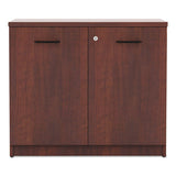 Alera Valencia Series Storage Cabinet, 34 1-8w X 22 7-8d X 29 1-2h, Medium Cherry