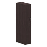 Alera Valencia Series Wardrobe, 11 7-8w X 22 7-8d X 65h, Espresso