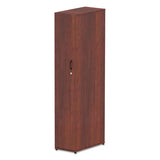 Alera Valencia Series Wardrobe, 11 7-8w X 23 7-8d X 65h, Medium Cherry