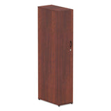 Alera Valencia Series Wardrobe, 11 7-8w X 23 7-8d X 65h, Medium Cherry