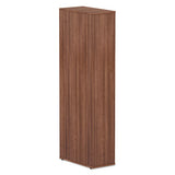 Alera Valencia Series Wardrobe, 11 7-8w X 23 7-8d X 65h, Modern Walnut