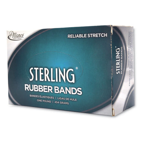 Sterling Rubber Bands, Size 64, 0.03" Gauge, Crepe, 1 Lb Box, 425-box